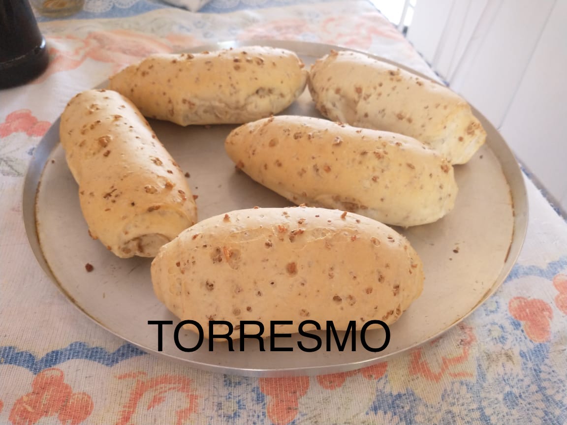 Pão torresmo